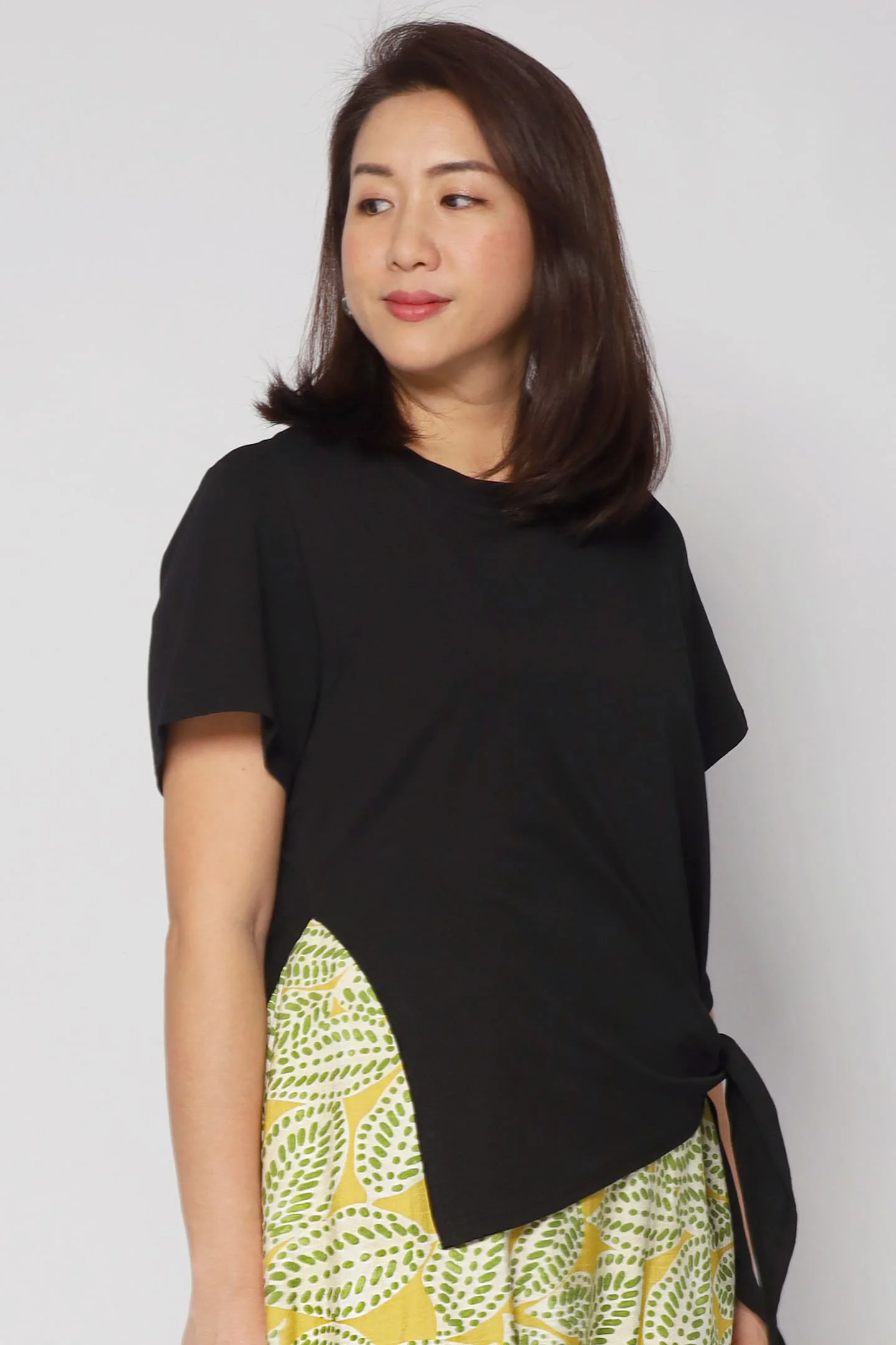 PO – Zion Dress in Green Dots