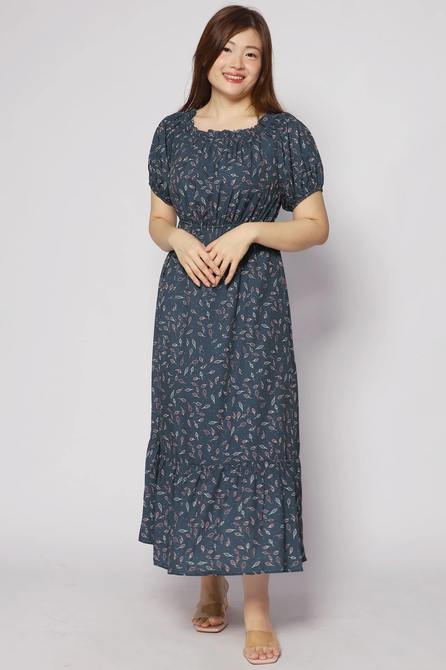Camy Dress in Leaflet