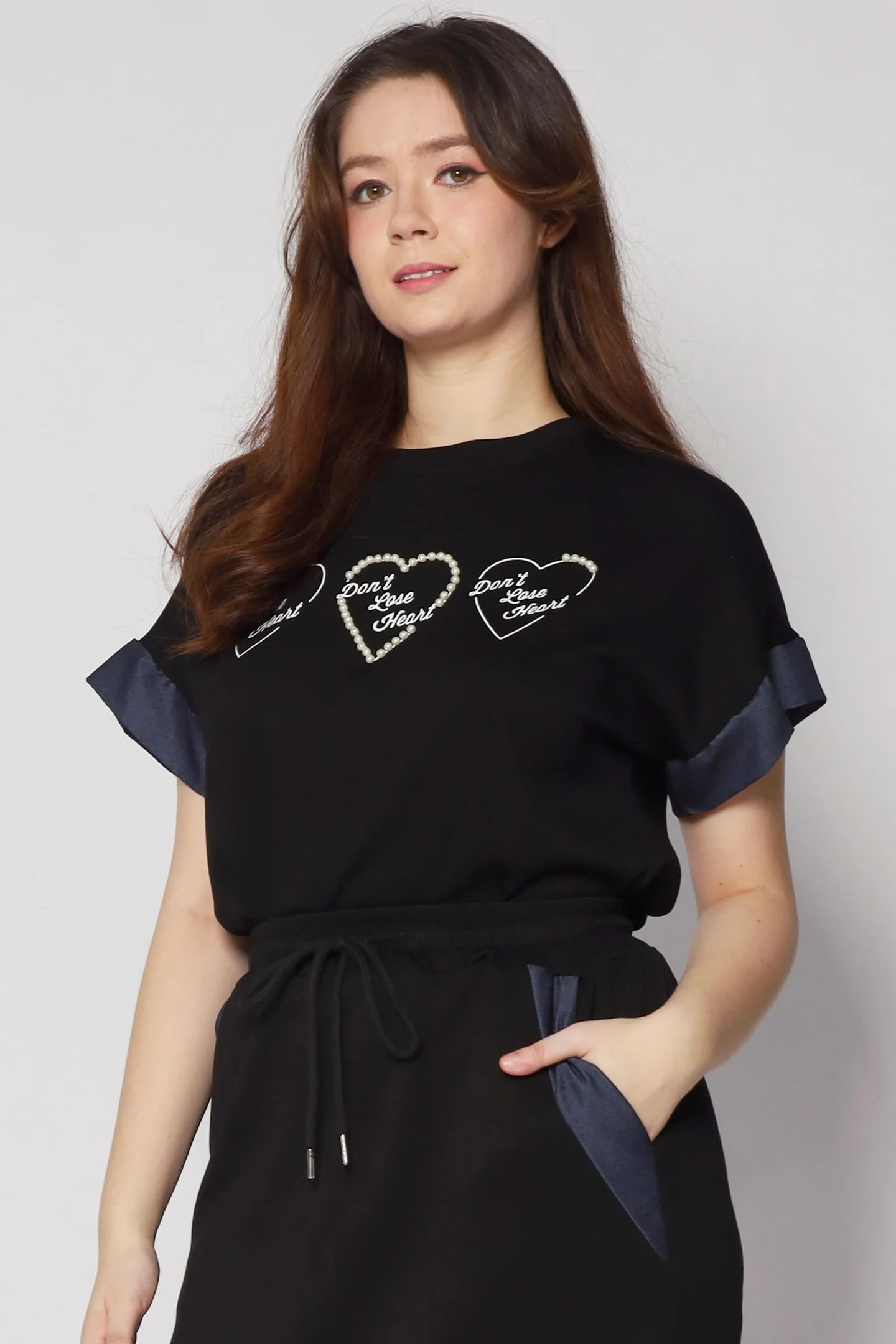 PO – Don’t Lose Heart 2 in 1 Skirt Set