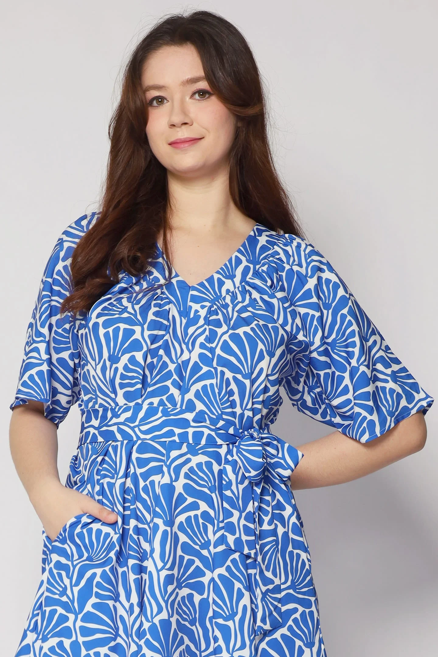 PO – Tayler V Dress in Greek Holiday