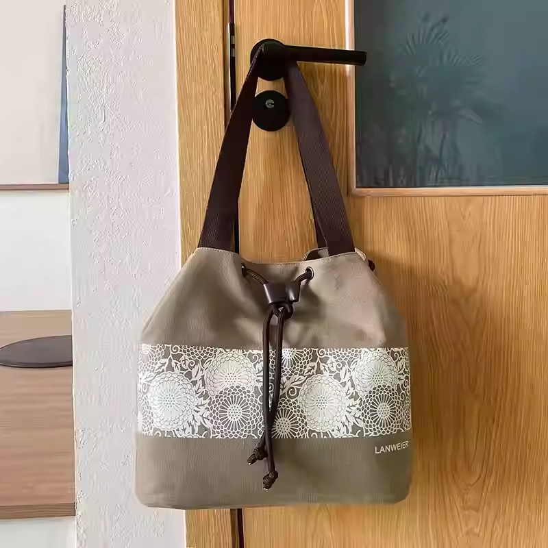 Tibetan Ethnic Embroidered Shoulder Bag – Handmade Boho Purse